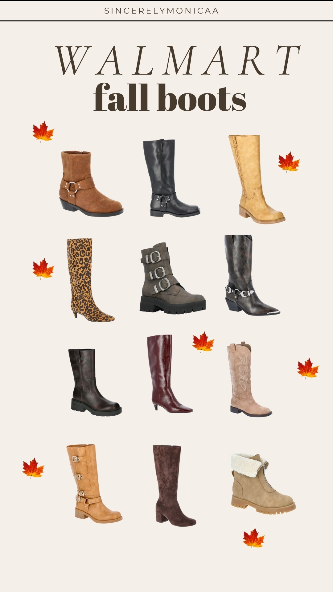 October 1st means officially boot season! Check out these affordable options from Walmart 

#LTKSeasonal #LTKStyleTip #LTKShoeCrush