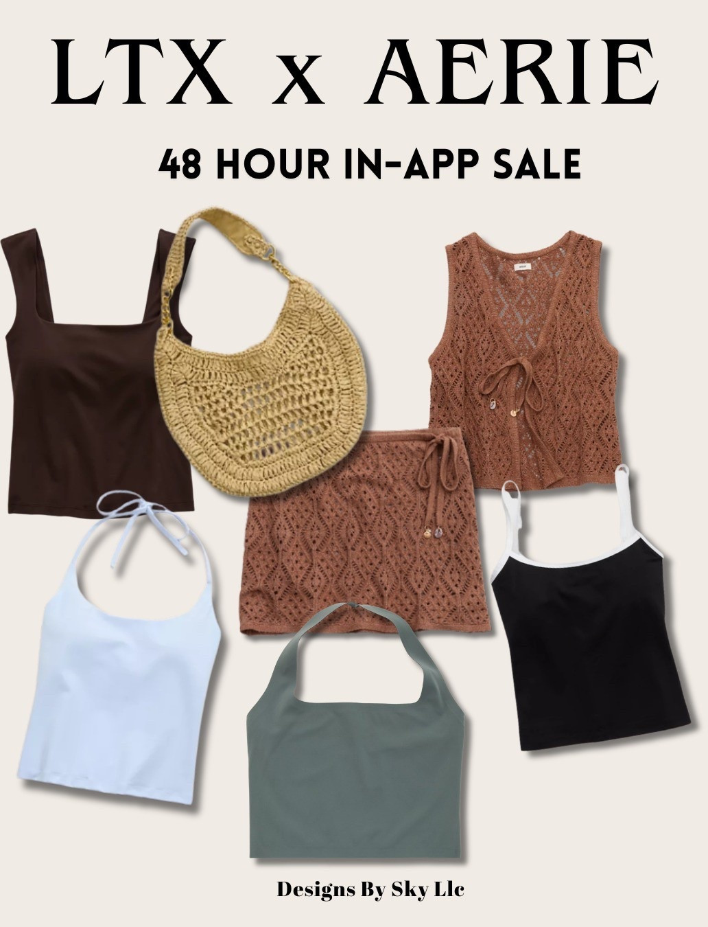 48 HOUR AERIE SALE is live on LTK 🤎
all my favorite easy, throw-on pieces are included — the kind you’ll wear nonstop all summer. soft textures, neutral tones, and everything feels way more expensive than it is.

shop it before it’s gone 👀

#LTKSaleAlert #LTKxAerie #LTKSeasonal