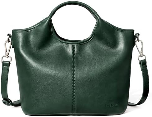 BOSTANTEN Vegan Leather Purses for Women Soft Top Handle Satchel Crossbody Zipper Handbag with De... | Amazon (US)