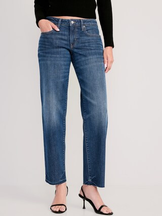 Low-Rise OG Loose Cut-Off Jeans for Women | Old Navy (US)