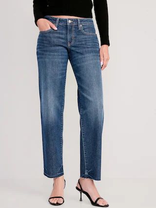 Low-Rise OG Loose Cut-Off Jeans for Women | Old Navy (US)