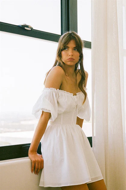 Nyrobi Dress - White | SABO SKIRT (Global)