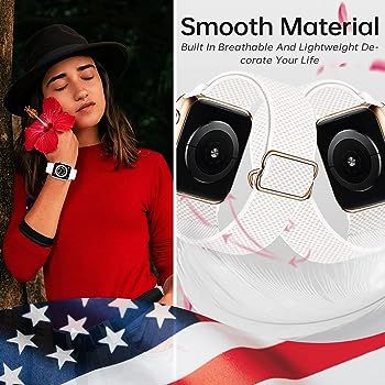 3 Packs Stretchy Nylon Solo Loop Band Compatible with Apple Watch Band 38mm 40mm 41mm 42mm 44mm 4... | Amazon (US)