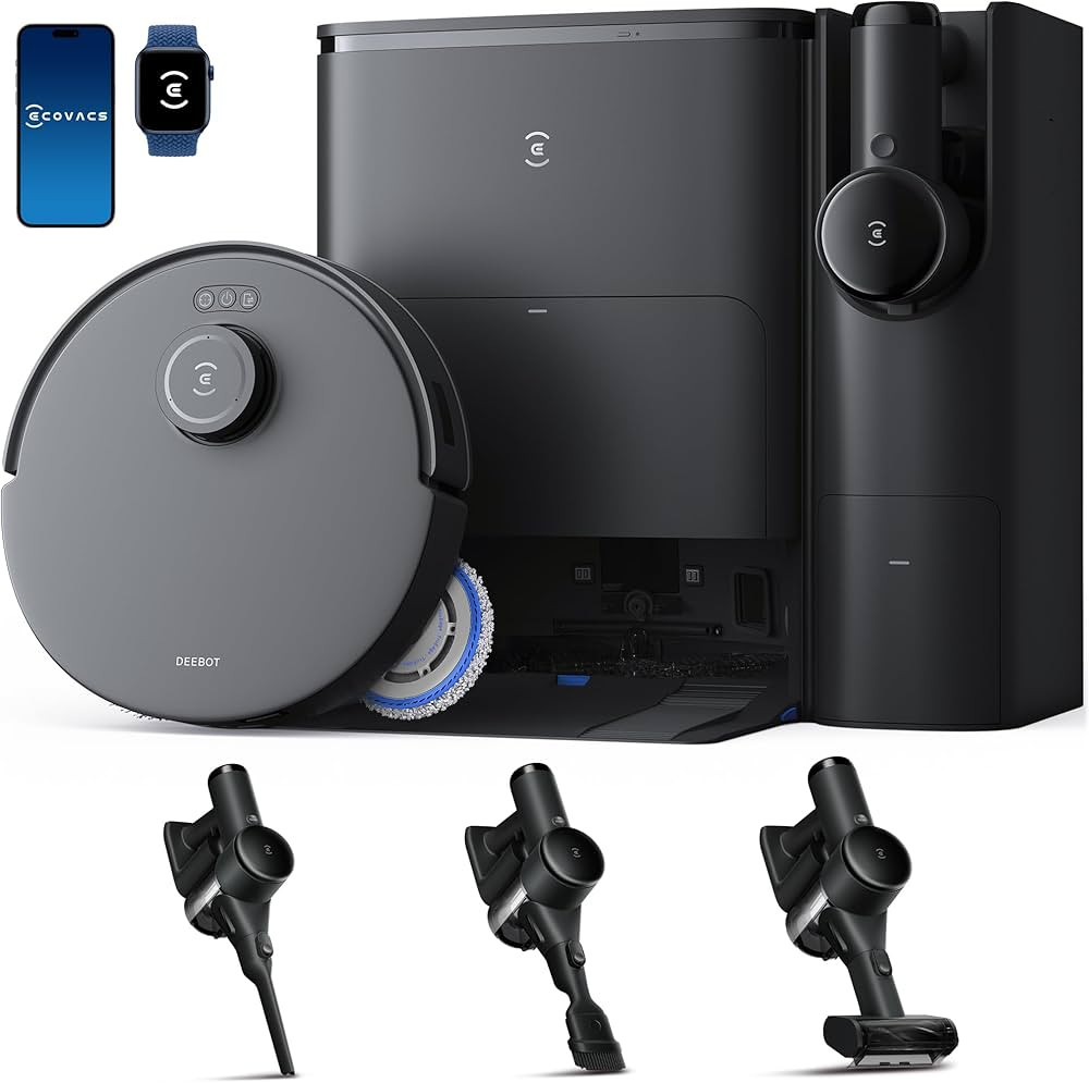 ECOVACS DEEBOT T30S Combo Robot Vacuum and Mop, All-in-One Cleaning Hub, 11000Pa, ZeroTangle Tech... | Amazon (US)