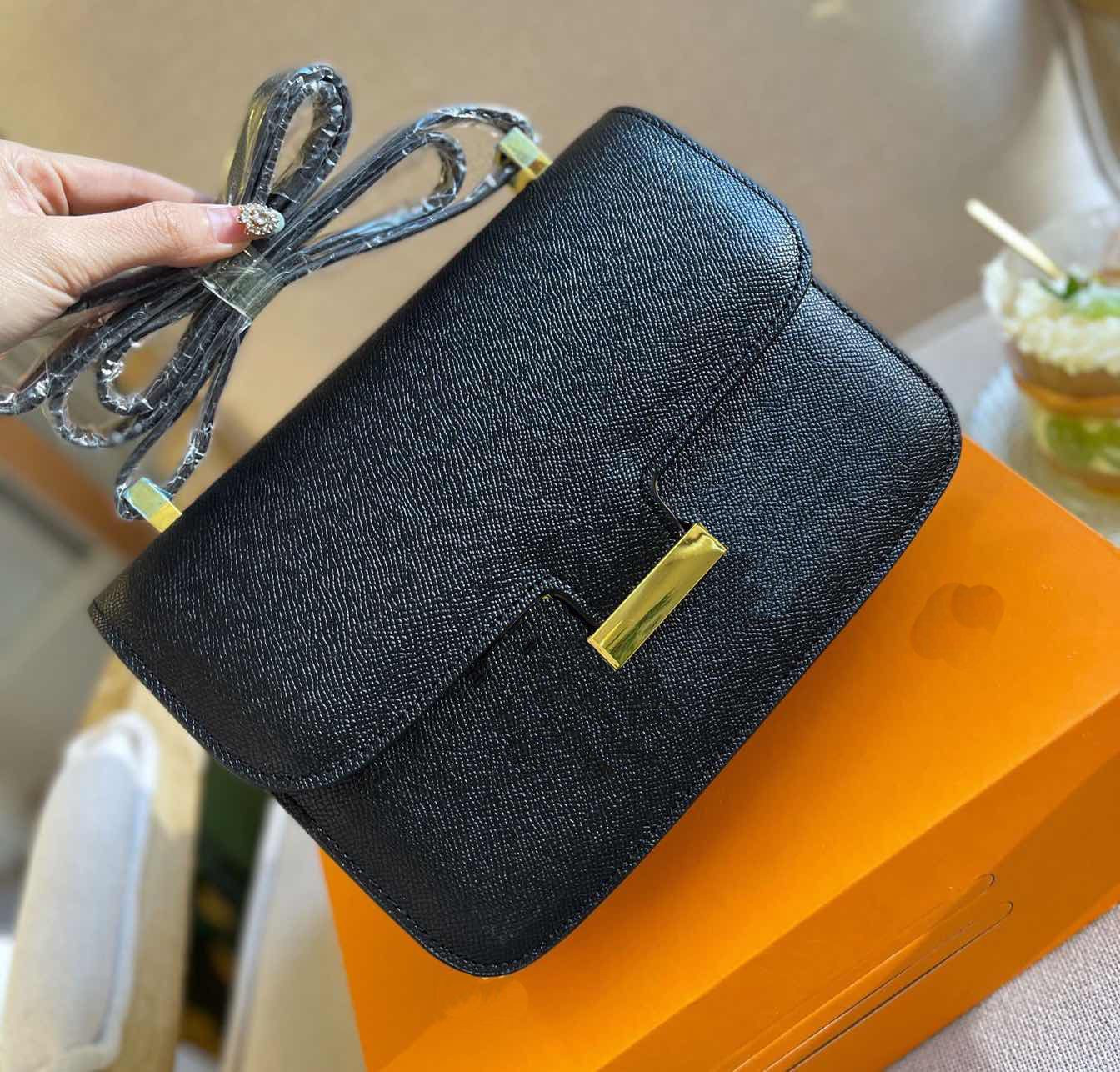 Shoulder Bag In Stock Fast Ship Top Quality H Words Constance Designer Handbag Purse Genuine Leat... | DHGate