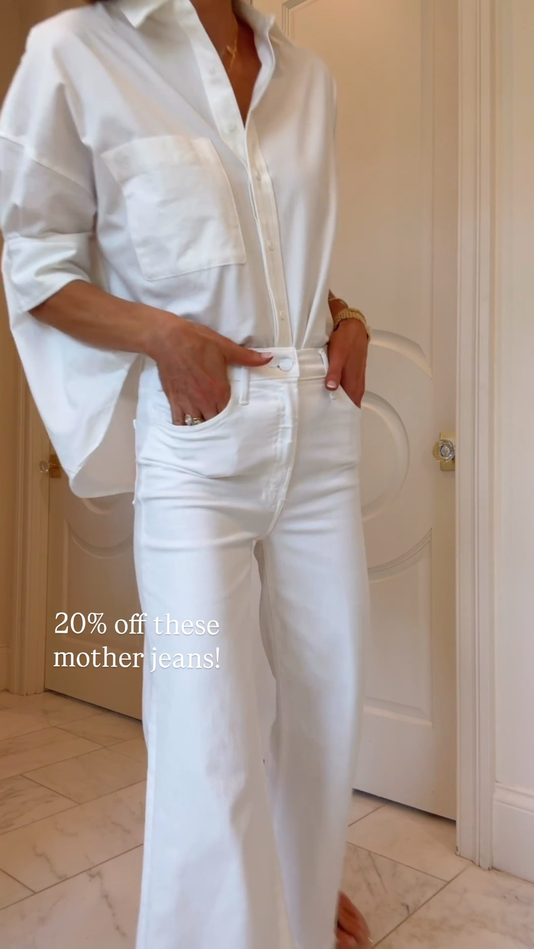 These jeans are 20% off right now with my code BECKY20 - these fit tts wearing size 25