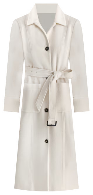 DKNY Women's Faux-Fur-Trim Single-Breasted Belted Coat - Macy's | Macy's