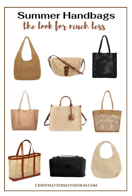 Summer Handbags for less, straw bags

#strawbag #summerbag #raffiabag

#LTKSeasonal #LTKStyleTip #LTKItBag
