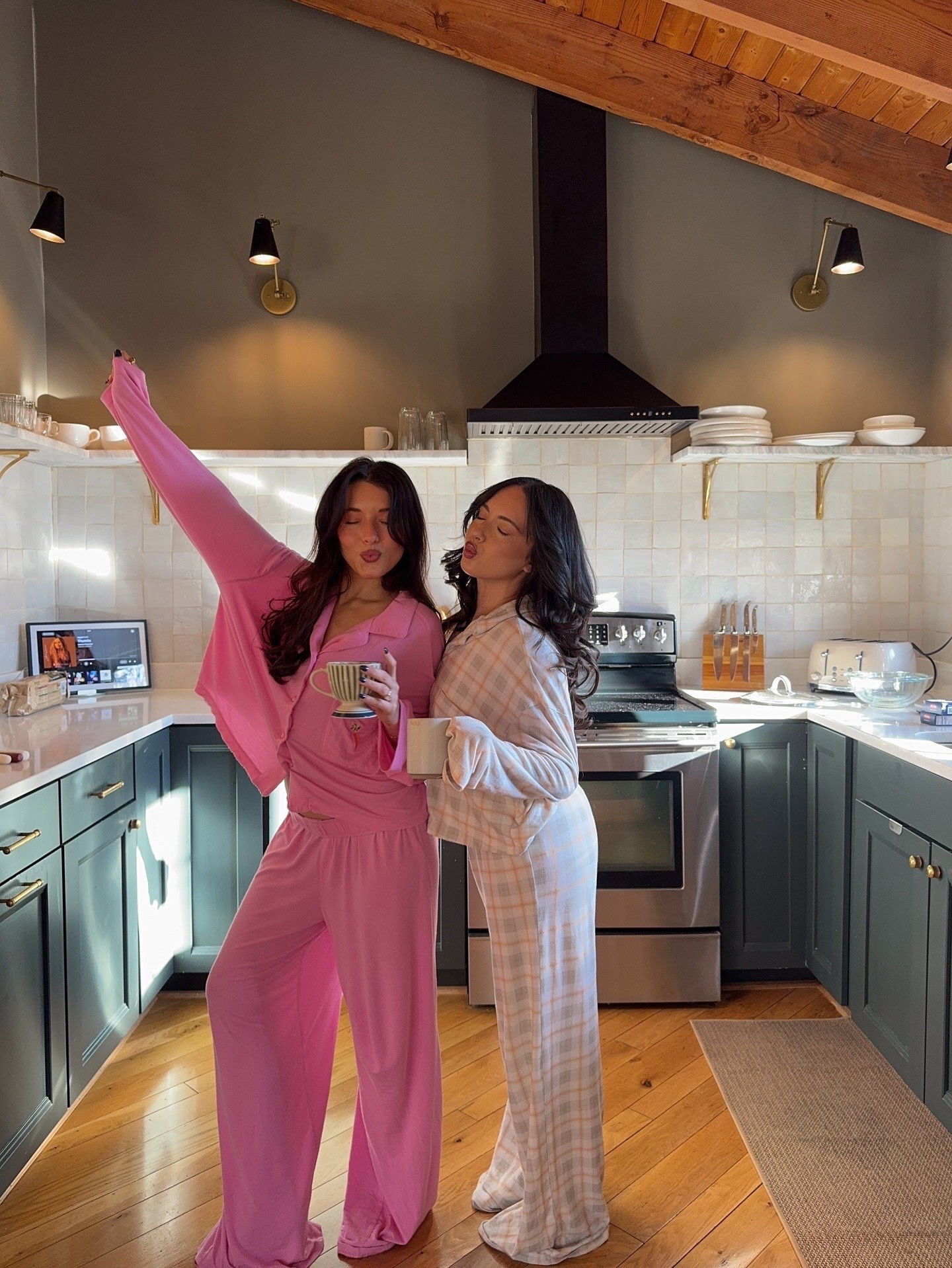 Comfiest softest pjs ever! Im wearing a small! 

#LTKSeasonal #LTKFindsUnder100 #LTKStyleTip