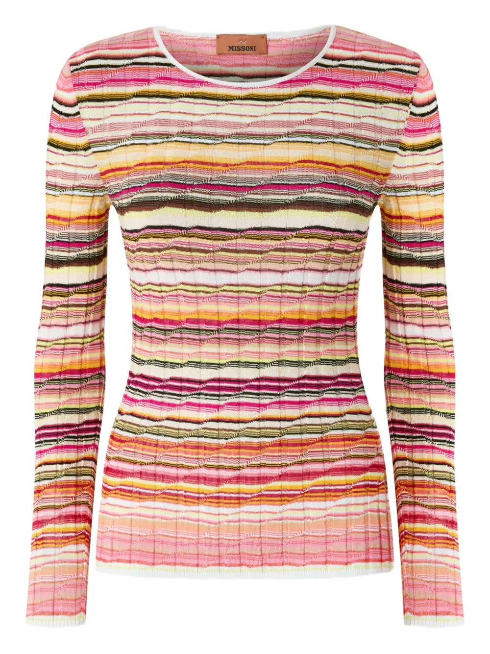 Missoni Striped Sweater | Pink | FARFETCH | Farfetch Global