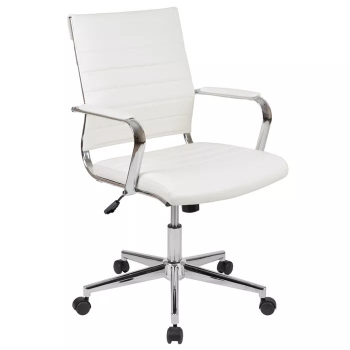 Merrick Lane High Back Home Office Chair With Pneumatic Seat Height Adjustment And 360° Swivel | Target