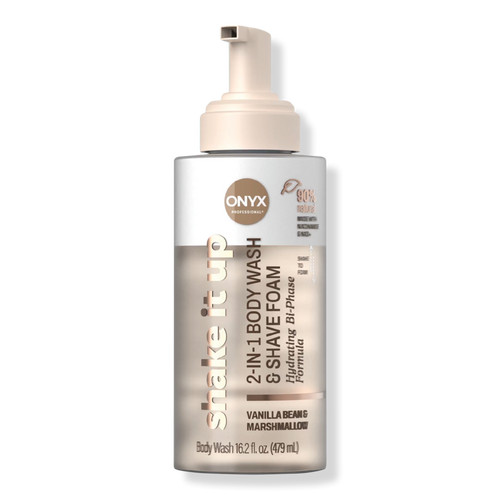 Vanilla Bean and Marshmallow Shake It Up 2-in-1 Body Wash and Shave Foam - ONYX Professional  | U... | Ulta