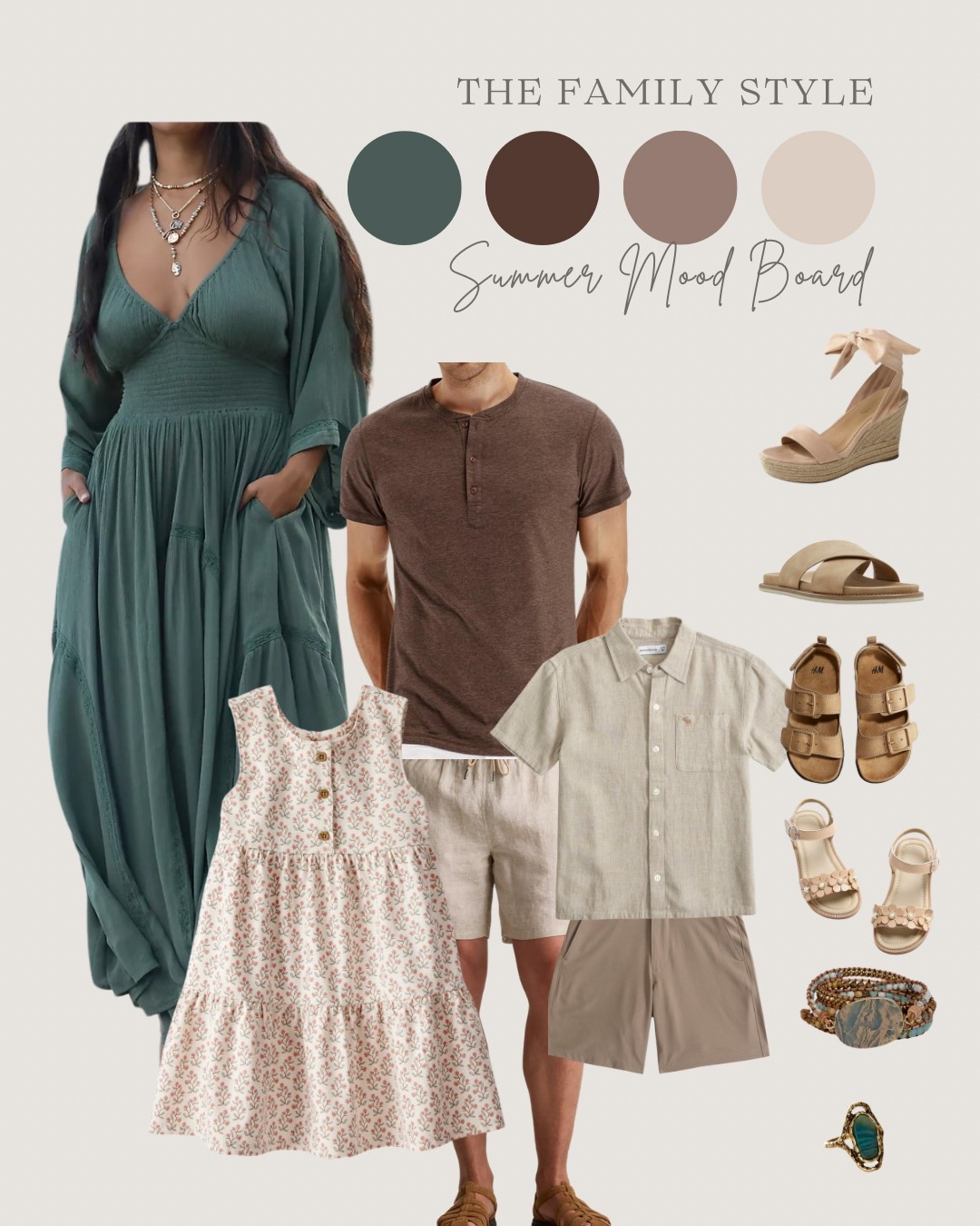 Moody summer session vibes with this full family look 🤎

#LTKSeasonal #LTKFamily