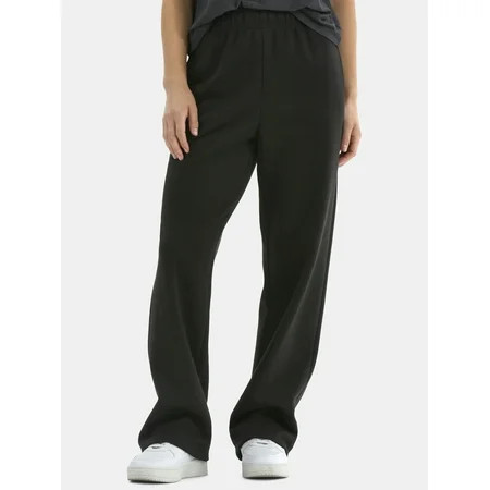 Athletic Works Women s Fleece Pants with Pockets 30 Inseam Sizes XS-XXXL | Walmart (US)