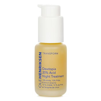 Ole HenriksenTransform Dewtopia 20% Acid Night Treatment 30ml/1oz | Strawberrynet