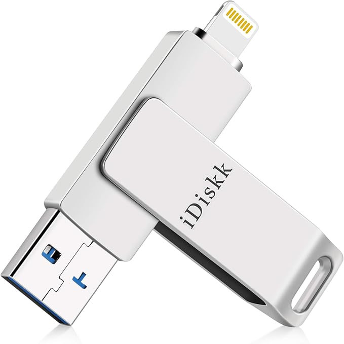 iOS MFi Certified iDiskk 256GB Flash Drive Photo Stick Mobile for iPhone (14/13/12/12 pro/12 pro ... | Amazon (US)