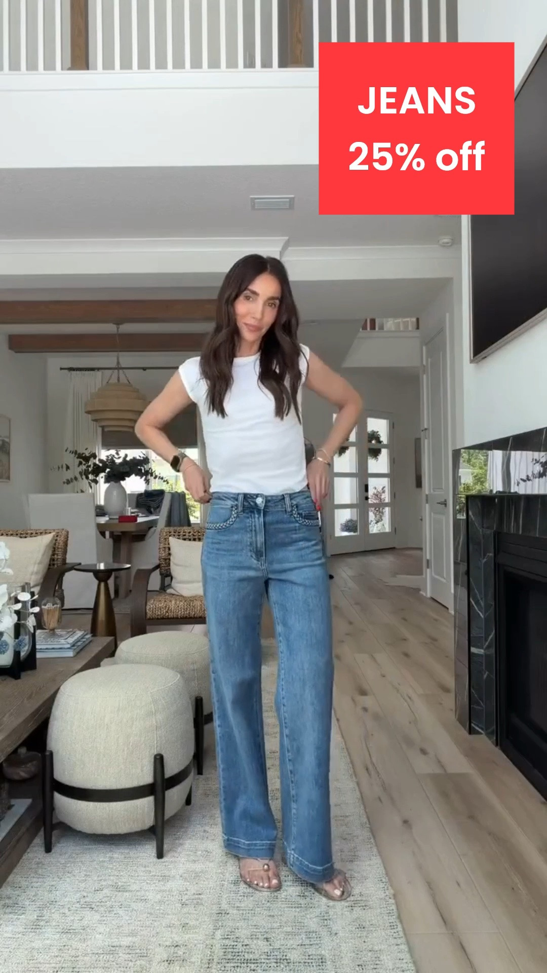 ANTHROPOLOGIE 25% off designer denim.

#LTKSaleAlert #LTKOver40 #LTKootd