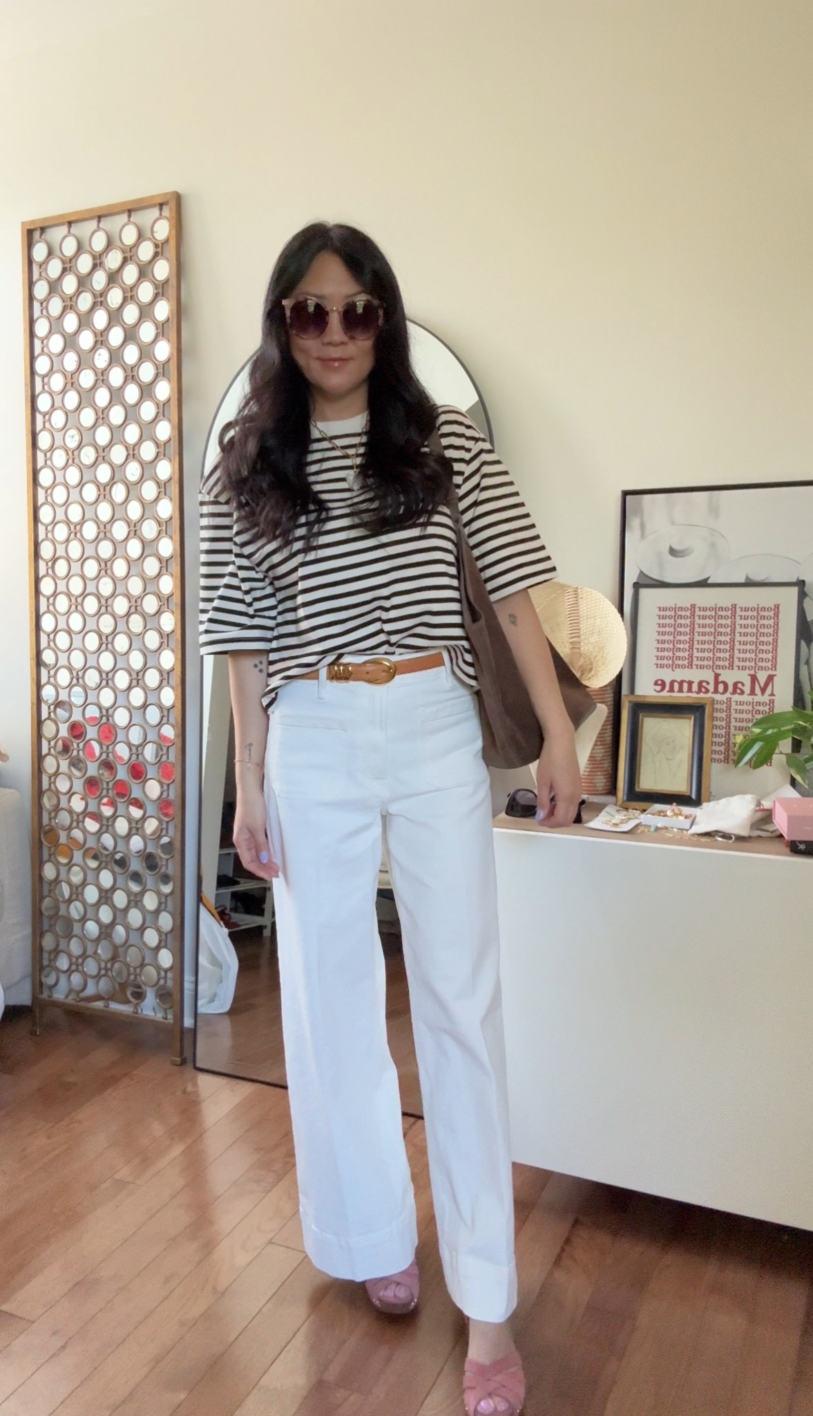I don’t think there’s a more crisp look than stripes and white denim. It’s so simple yet so chic. 

#LTKShoeCrush #LTKFindsUnder50 #LTKItBag