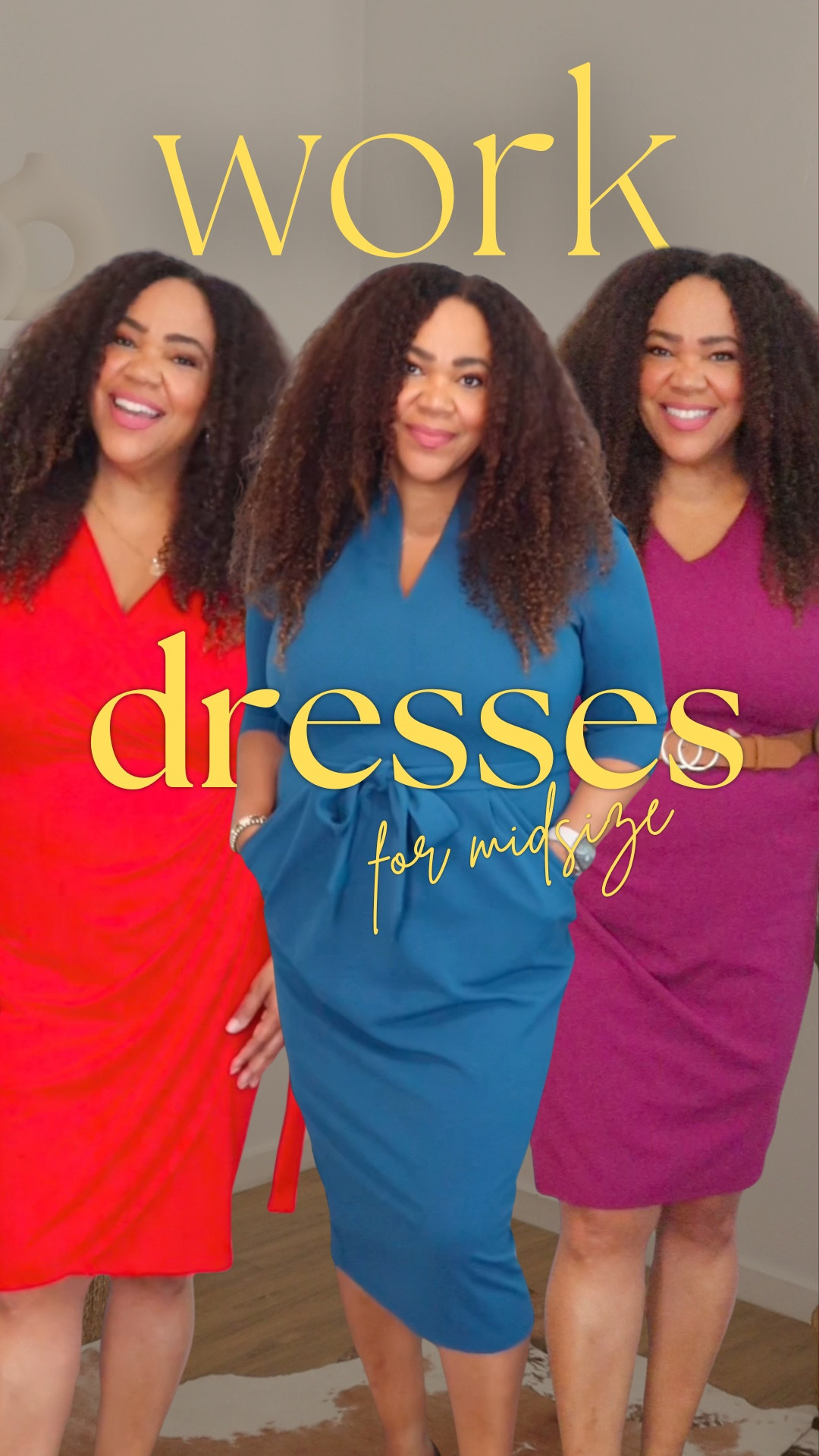 Work Dresses for Midsize coming at ya! These are dresses that are perfect for curves and comfy too. 
Got all of these dresses in an xl. Always size up with work dresses. Cardigan in a medium


#LTKMidsize #LTKWorkwear #LTKOver40