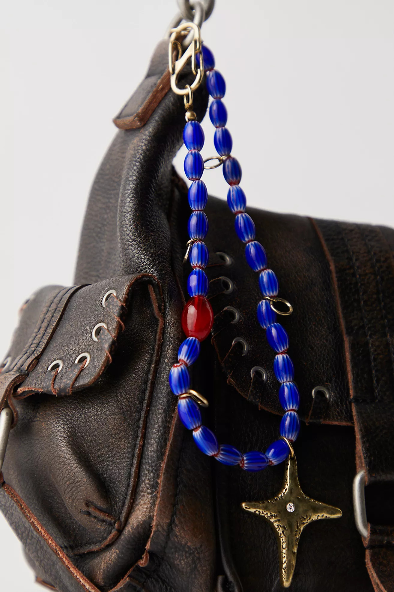 Beaded Necklace Bag Charm | Free People (Global - UK&FR Excluded)