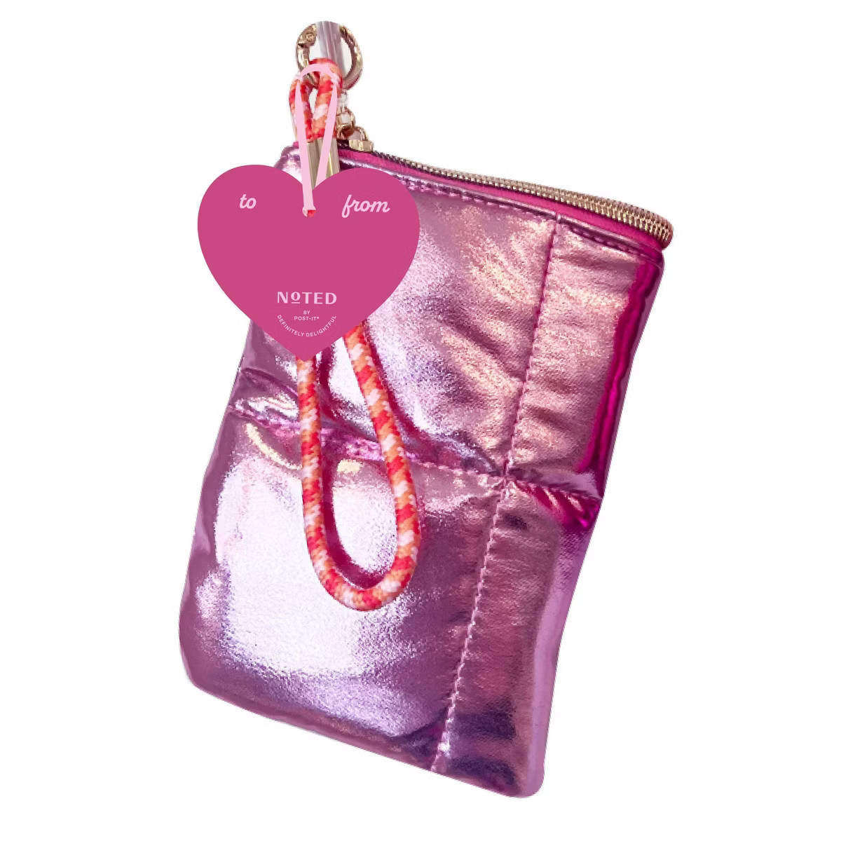 Noted by Post-it Valentine's Puffer Pen Pouch | Target