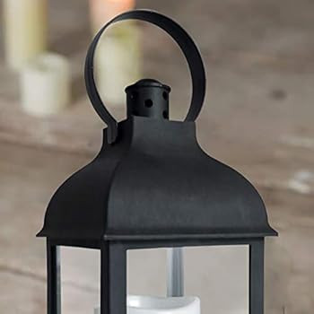 Decorative Lanterns with Timer Flameless Candle Using Battery for 11''H Outdoor and Indoor Hangin... | Amazon (US)