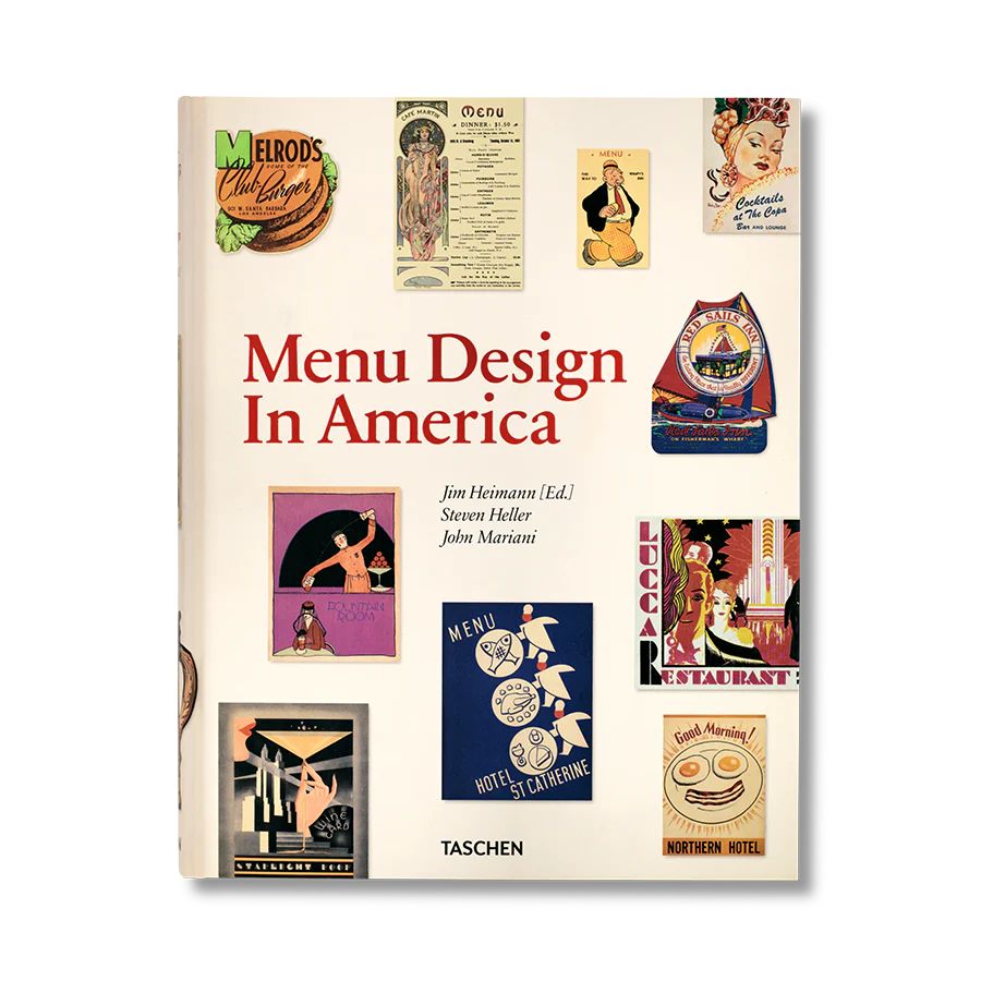 Menu Design in America | ALEX'S Art and Objects