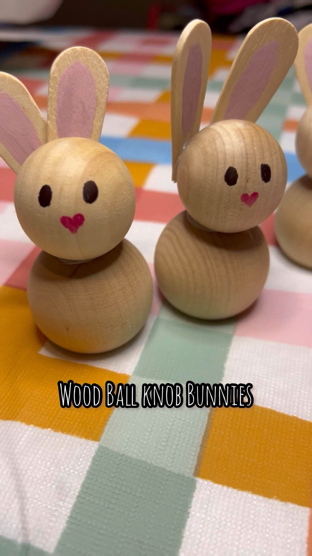 These cute wooden rabbits are so easy to put together! 

#LTKhome #LTKfamily #LTKSeasonal
