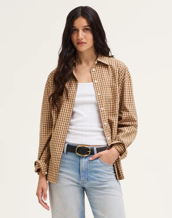 The Easy Shirt in Poplin | Madewell