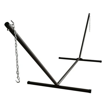 Project One 15FT Steel Hammock Stand, Weather-Resistant w/Adjustable Hanging Hooks, Powder-Coated Fi | Walmart (US)