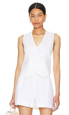 Bardot Iris Vest in Orchid White from Revolve.com | Revolve Clothing (Global)
