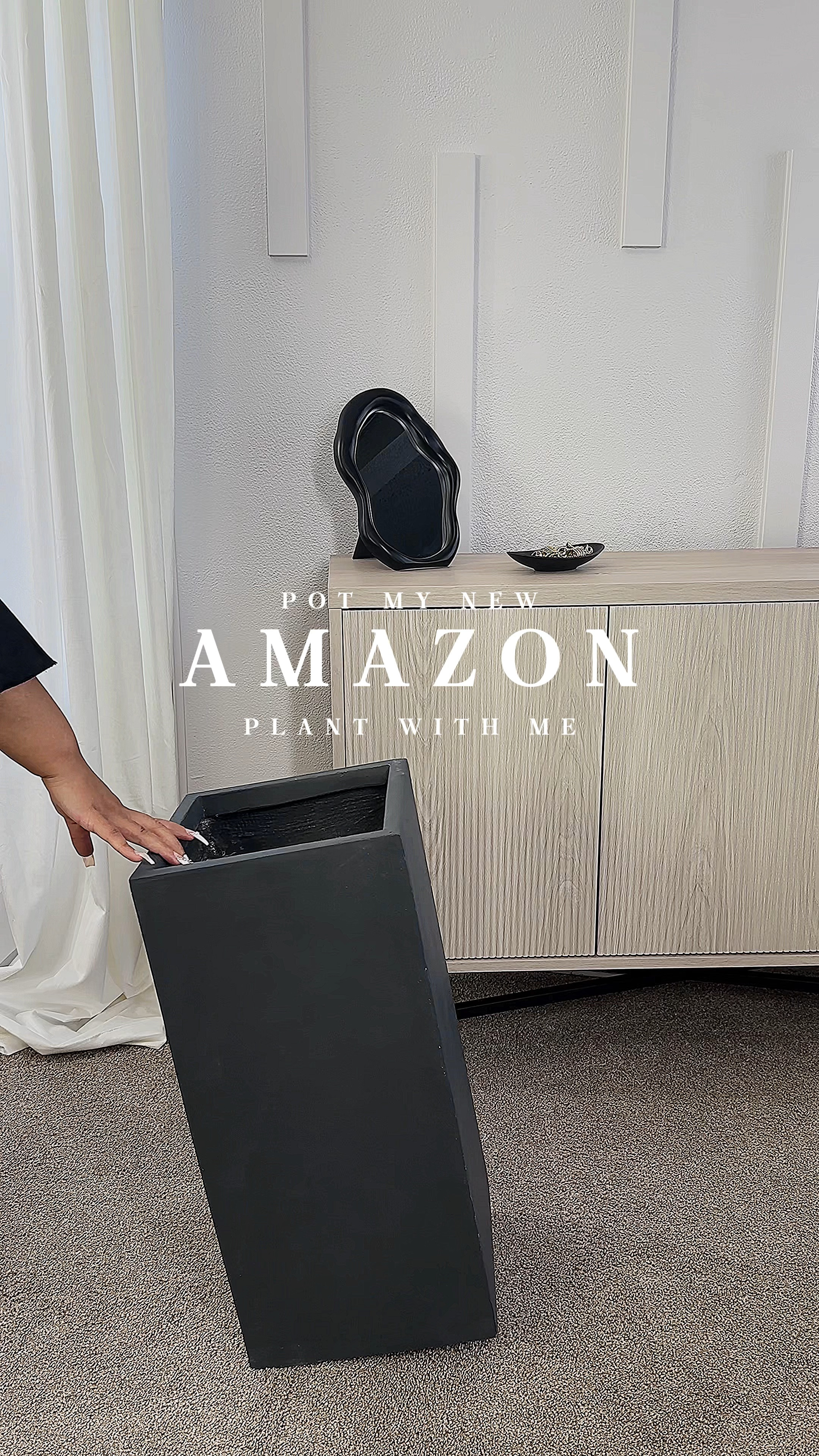 Plant my new Amazon plant with me 

#LTKHome #LTKFindsUnder50 #LTKFindsUnder100