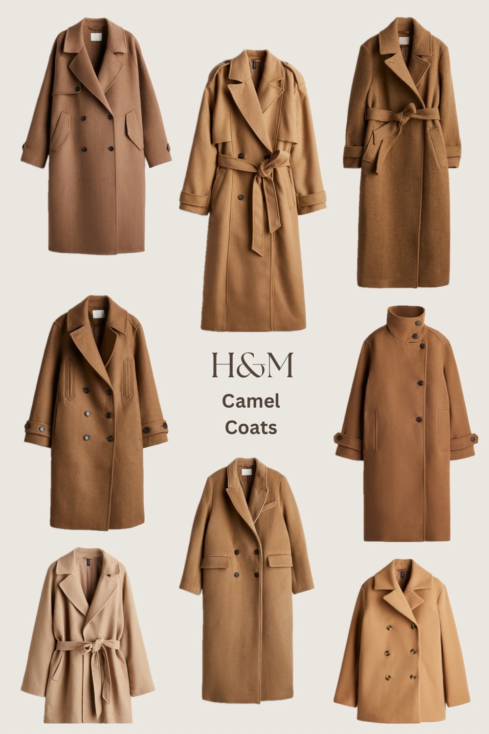Camel coat H&M collection for winter 2025

#LTKwinter #LTKstyletip #LTKFashionMonth