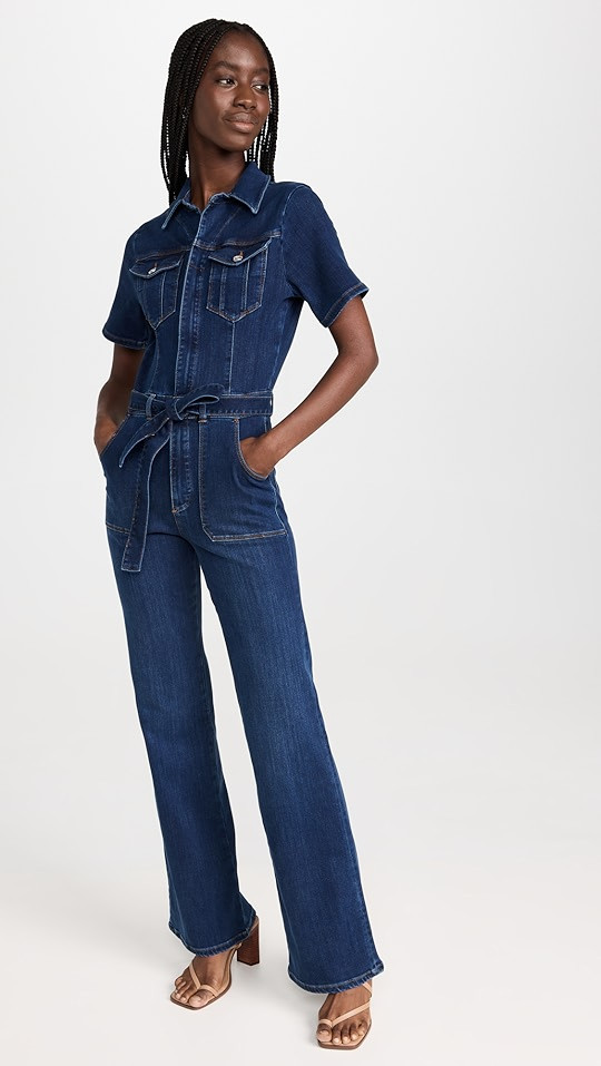 FRAME Flare De Francoise Jumpsuit | SHOPBOP | Shopbop