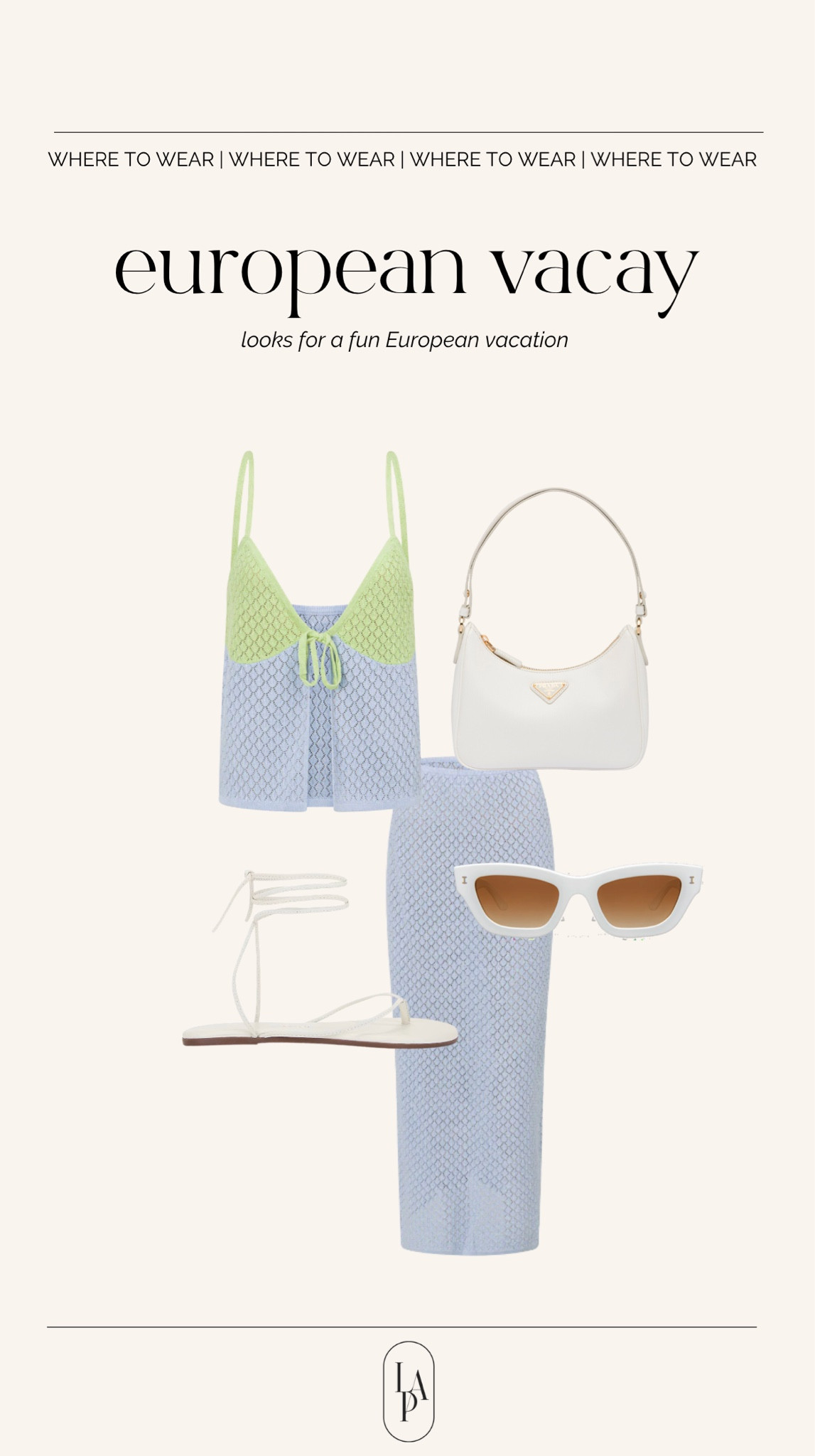 European vacation outfit idea 

#LTKstyletip