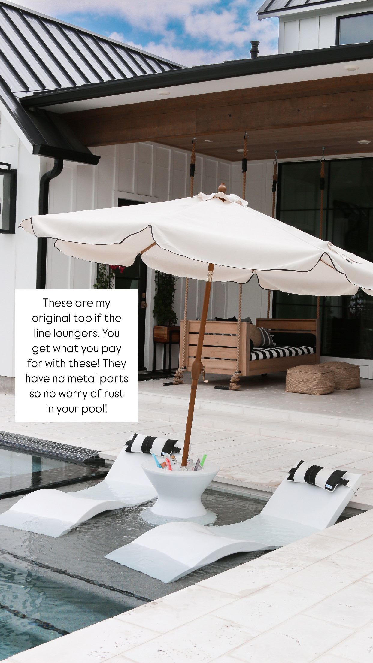 These are my OG Ledge loungers that we use in our pool! Amazing quality! 

Pool furniture / patio furniture / outdoor furniture / outdoor umbrella / pouf / porch swing / porch daybed / side table / cooler / watch now / hone refresh 

#LTKFamily #LTKSwim #LTKHome