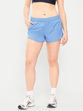 Mid-Rise StretchTech Run Shorts -- 3-inch inseam | Old Navy (US)