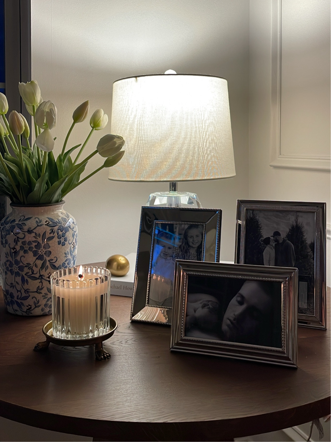 End table decor. Picture frames are from Ross. 

#LTKStyleTip #LTKSeasonal #LTKHome