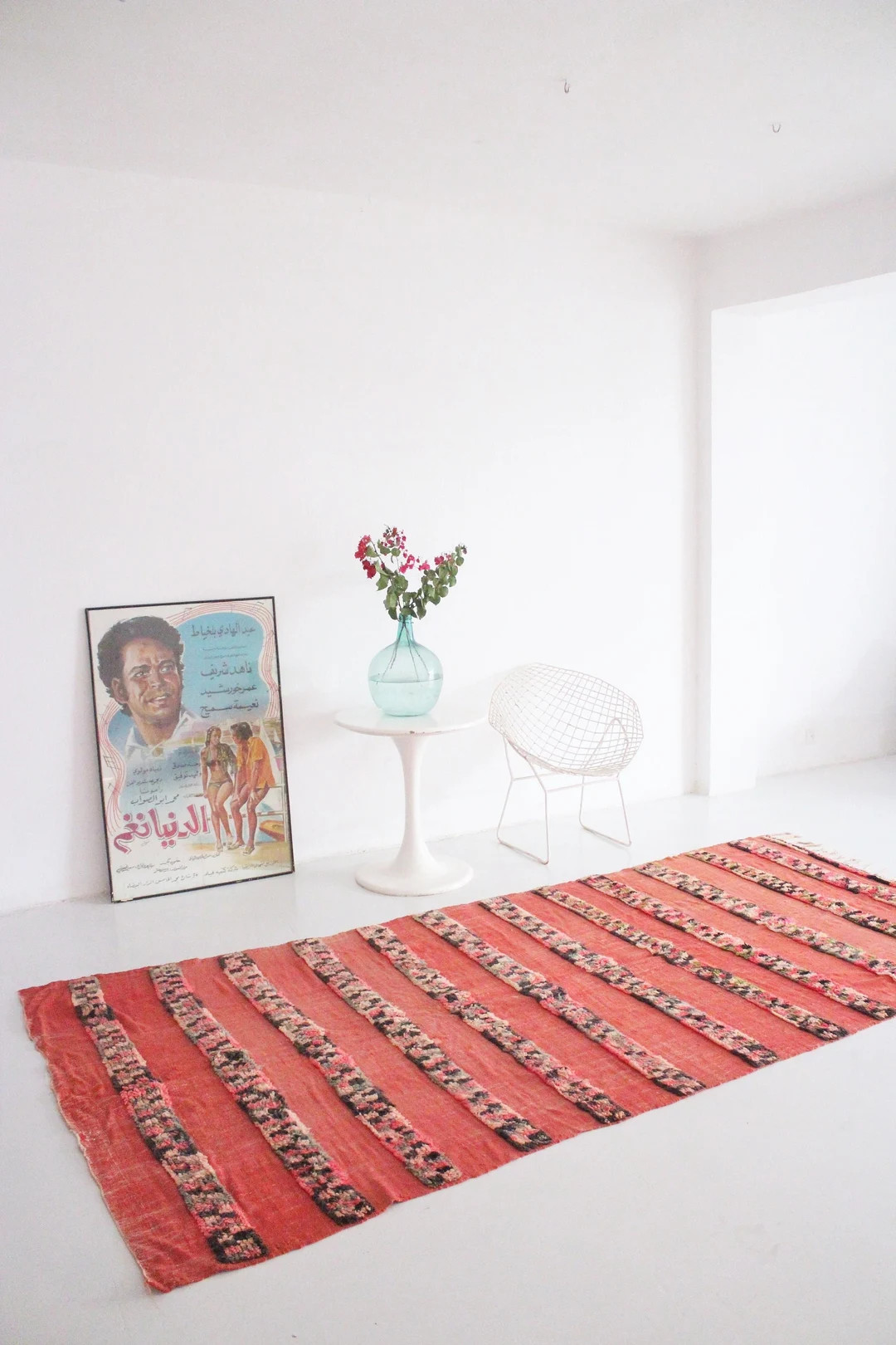 Vintage Moroccan Tufted Kilim THE CUBIST 5 Ft 5 X 11 Ft 4 / - Etsy | Etsy (US)