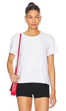 perfectwhitetee Cotton Boxy Crew Tee in White from Revolve.com | Revolve Clothing (Global)