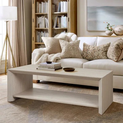 47" Coffee Table with Shelf | Wayfair North America