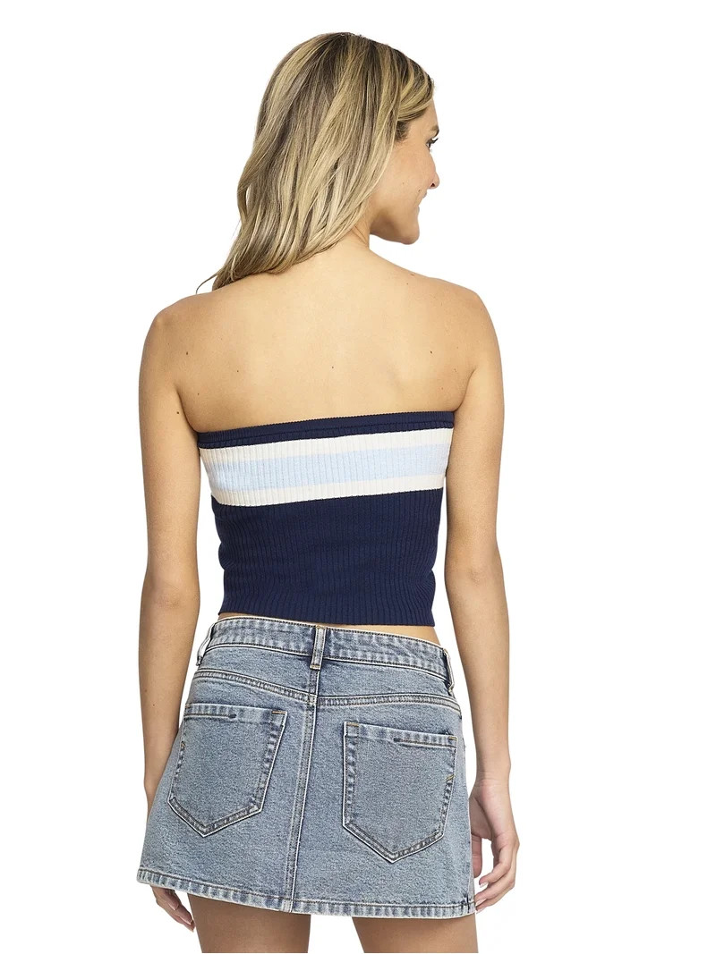 Mills by Millie Bobby Brown Women's Sweater Tube Top, Sizes XXS-XXXL | Walmart (US)