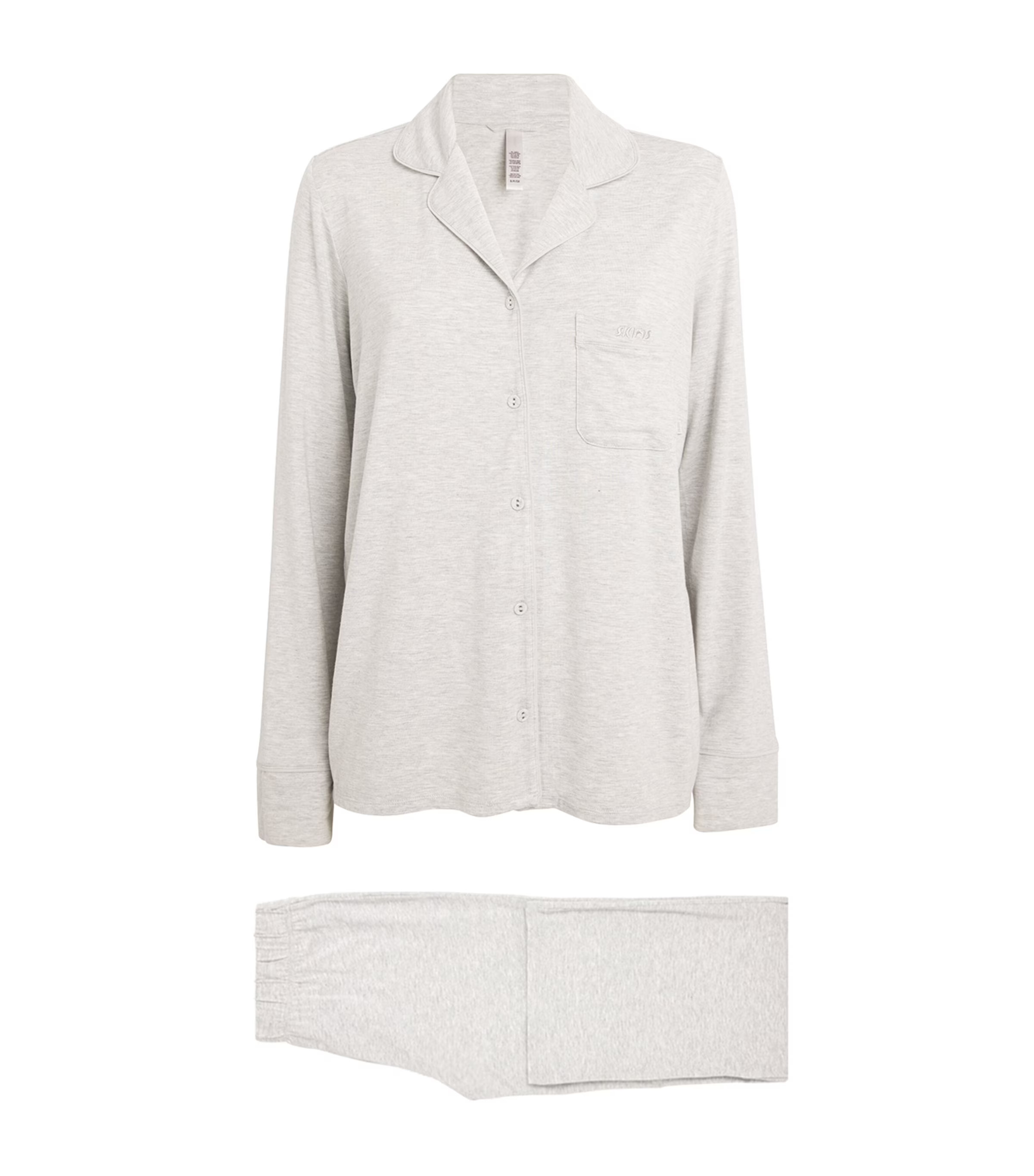 Skims Sleep Long-Sleeve Pyjama Set | Harrods