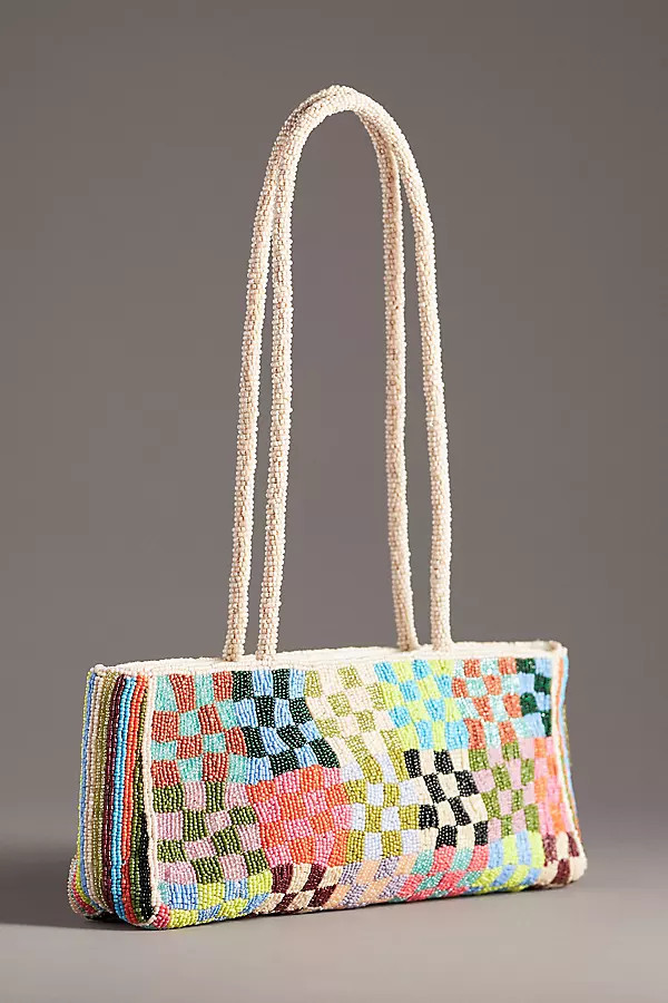 Beaded East West Shoulder Bag | Anthropologie (US)