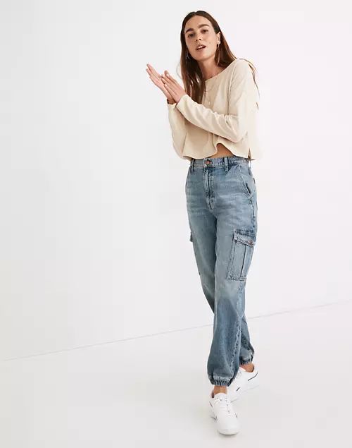Cargo Jogger Jeans in Leegate Wash | Madewell