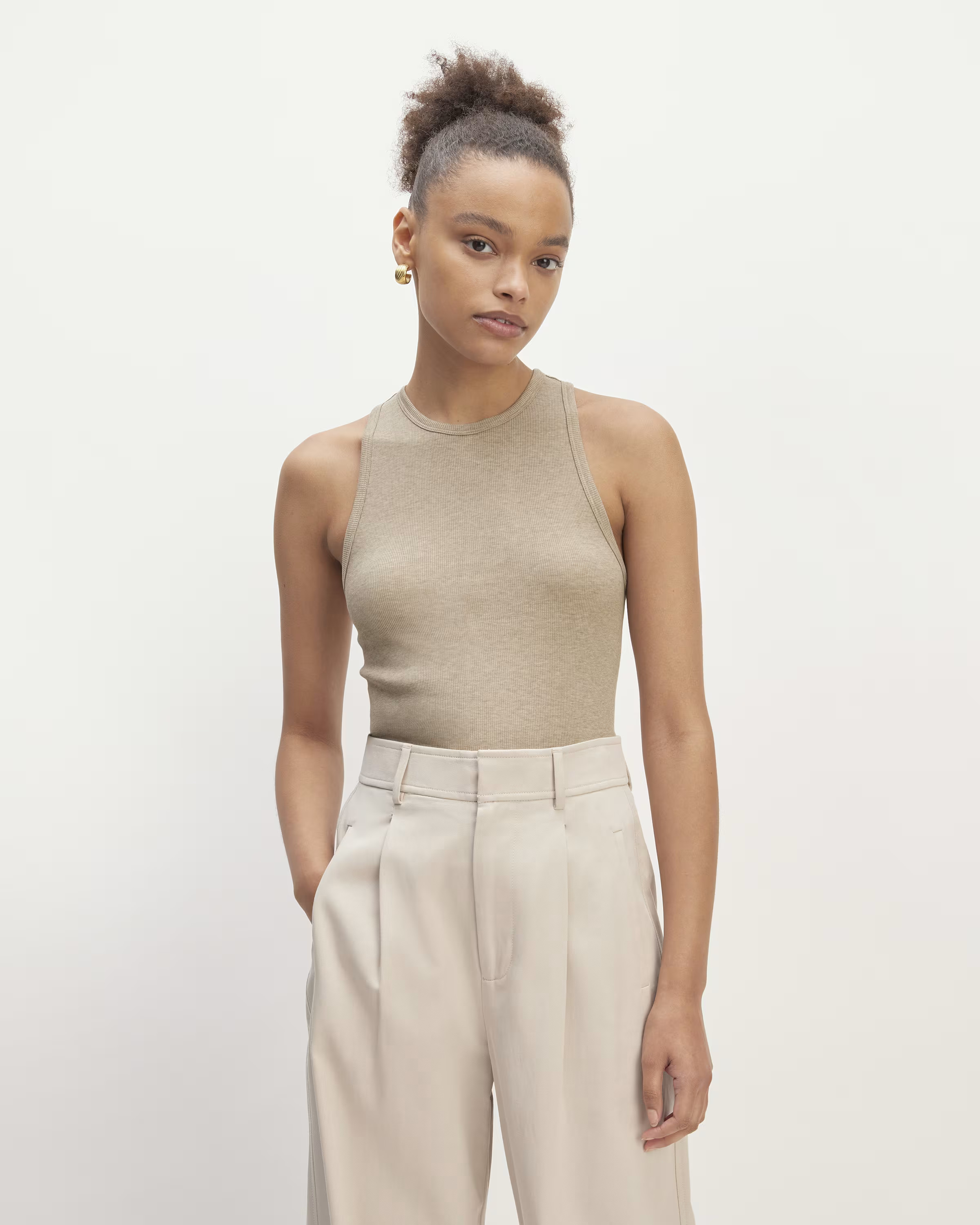 The Supima® Micro-Rib Racerback Tank | Everlane