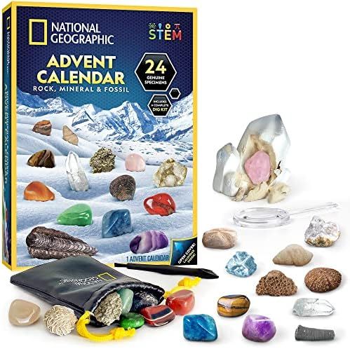 Amazon.com: NATIONAL GEOGRAPHIC Rock Collection Advent Calendar 2022 - Advent Calendar for Kids w... | Amazon (US)