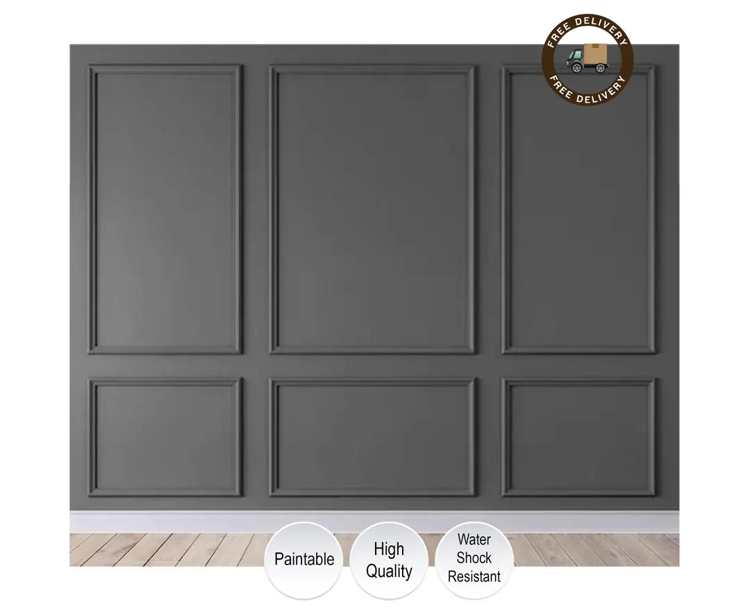 Wall Molding Panel, Wall Molding Package Ready to Assemble, Handmade Molding, Custom Millwork, Ze... | Etsy (US)