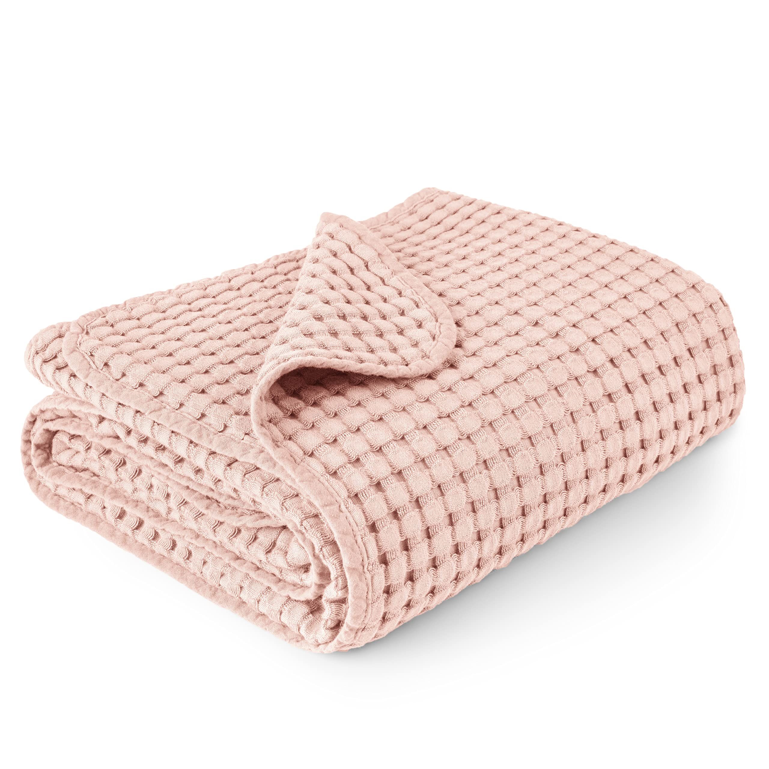 Amazon.com: Konssy Waffle Baby Blankets, Nursery Blankets for Boys Girls, Swaddle Blankets Neutra... | Amazon (US)