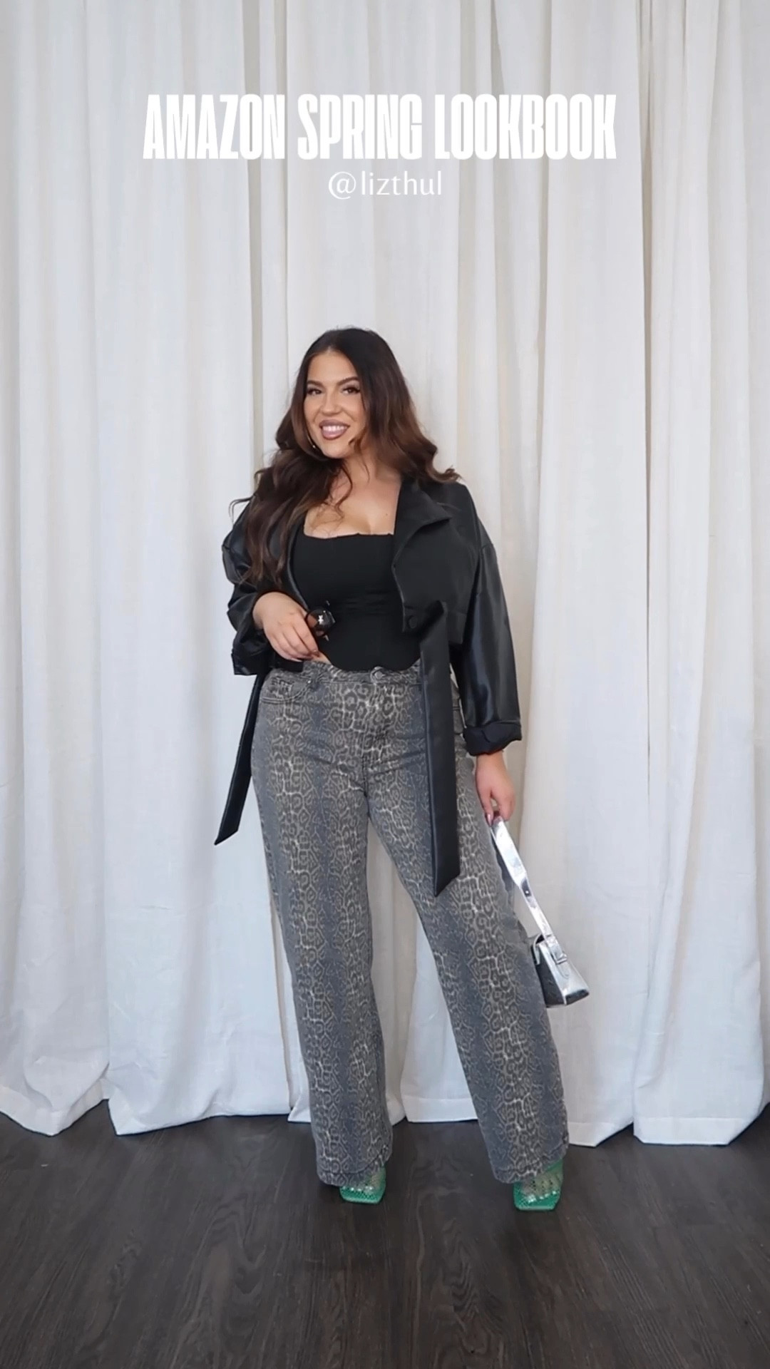 3 Spring Looks from Amazon! 🖤

Which outfit is your style? I’m curious 🤔

I wanted these styles to be versatile for day or night, heels or sneakers, and we did just that! 

Size Info:
Look 1: jumpsuit I’m wearing my reg L (I wish I would’ve sized up to XL though), Jacket in L, heels tts and extremely comfortable! 

Look 2: I sized up the jeans to an XL, shapewear bodysuit in size 8-10 (compressive)

Look 3: Wearing 12 in jeans but could’ve sized down to 10 because they’re very stretchy! Top: L (stretchy)


#LTKStyleTip #LTKFindsUnder50